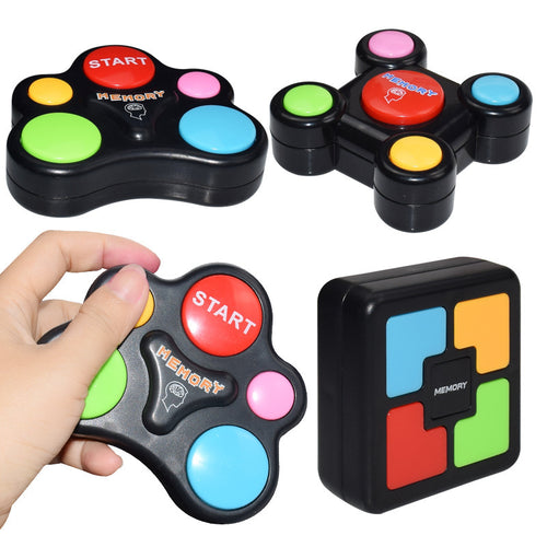 Juego de Memoria Portátil con Luces y Sonido