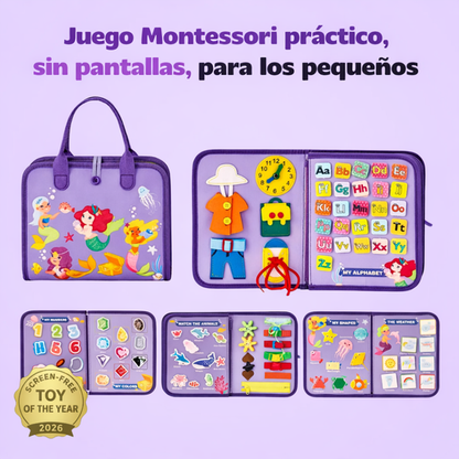 Libro Sensorial: 8 Páginas, 30+ Actividades, Desde los 6 Meses — Pulpi™